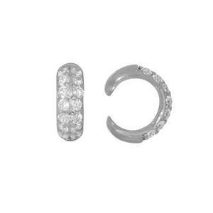 Di Yiwu Gemnel tendenza in <span class=keywords><strong>argento</strong></span> sterling placcato oro Pavimenta <span class=keywords><strong>helix</strong></span> orecchini del polsino - Product Image 3