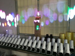 Rifornimenti del partito professionale DMX512 Mini luce del punto perno 3 in 1 4 in 1 HA CONDOTTO LA LUCE del PUNTO per la discoteca del partito palla a specchio KTV club - Product Image 5