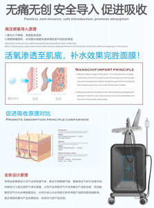 Appareil de rajeunissement facial à oxygène Hydra Beauty de haute qualité, nouvelle génération, pour resserrer la peau, hydrater, chambre hyperbare, machine <span class=keywords><strong>hydro</strong></span>. - Product Image 2