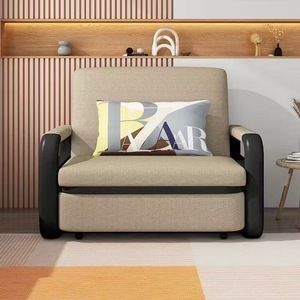 Canapé-<span class=keywords><strong>lit</strong></span> <span class=keywords><strong>double</strong></span> respirant en tissu, pliable et <span class=keywords><strong>escamotable</strong></span>, facile à installer pour salon d'appartement – Offre Spéciale - Product Image 3