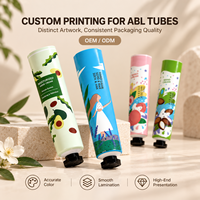 Tube de crème pour les mains en aluminium-plastique, formule spéciale, pack assorti, emballage cosmétique pour soins de la peau