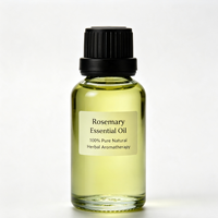 Minyak Esensial Rosemary Alami Murni Organik untuk Aromaterapi, Perawatan Rambut, Pijat Kulit, dan Diffuser