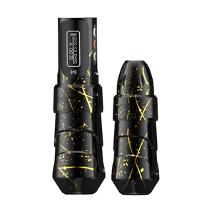 เครื่องสักลาย <span class=keywords><strong>XNET</strong></span> รุ่น Professional ขนาด 4 มม. มอเตอร์ไร้แกน 10000 รอบต่อนาที แบตเตอรี่แบบชาร์จได้ 2000mAh ตัวเครื่องทำจากอลูมิเนียมอัลลอยด์ - Product Image 1