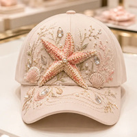 Casquette de baseball imprimée animaux marins 3D (Tortue, Baleine, Méduse) pour femme, réglable, à visière incurvée, protection solaire estivale, idéale pour la plage