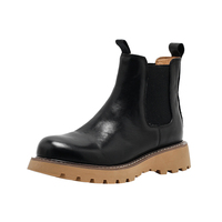 Bottes mi-mollet en cuir véritable pour femmes, à lacets élastiques - Bottes de cow-boy occidentales confortables et respirantes pour l'automne