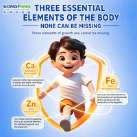 Pack de Vitamines Complètes pour Enfants Calcium Fer Zinc à Boire Directement – Formule OEM Liquide Orale