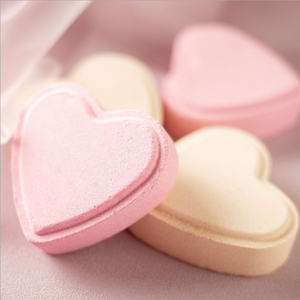 Barre d'emballage en forme de cœur pour enfants, 50 pièces, en or <span class=keywords><strong>rose</strong></span>, pédicure, balles de bain, personnalisé - Product Image 4