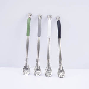 Hot Argentine <span class=keywords><strong>Yerba</strong></span> <span class=keywords><strong>Mate</strong></span> 18/8 Taza <span class=keywords><strong>de</strong></span> <span class=keywords><strong>yerba</strong></span> <span class=keywords><strong>mate</strong></span> <span class=keywords><strong>de</strong></span> doble pared <span class=keywords><strong>de</strong></span> acero inoxidable con paja <span class=keywords><strong>Mate</strong></span> Bombilla - Product Image 4