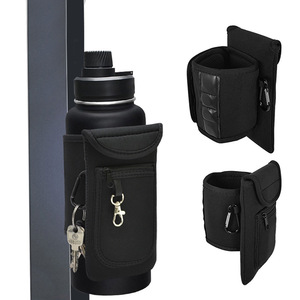 Sac <span class=keywords><strong>de</strong></span> sport magnétique en néoprène personnalisé avec logo, pochette pour bouteille d'eau, <span class=keywords><strong>poche</strong></span> pour téléphone, pour le sport et la remise en forme - Product Image 1