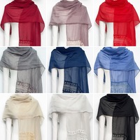 Hijab bandeau musulman pour femmes, foulards froissés, châles en coton, lin, polyester de première qualité pour l'été, nouveauté
