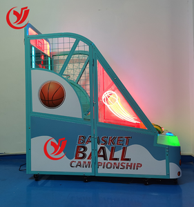 Juego de tiro de baloncesto de Metal que funciona con monedas de Arcade de alta calidad, armario de entretenimiento para niños, pelotas de baloncesto - Product Image 5