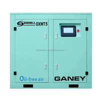Compresseur d'air de défilement environnemental de haute qualité 25 Cfm 40 Cfm Compresseur d'air à vis sans huile robuste
