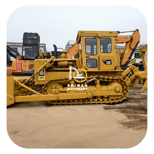 รถดันดินมือสอง Cat d6d สีเดิมจากโรงงาน ได้รับการรับรองมาตรฐาน CE และ EPA น้ำหนัก 16 ตัน เครื่องยนต์กำลัง 104 กิโลวัตต์ เหมาะสำหรับงานก่อสร้าง รุ่น Catd6g Catd7g - Product Image 1