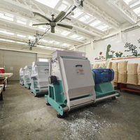 Machine à broyer les céréales - Moulin à marteaux haute productivité pour la farine de riz, la paille, les granulés de bois et la biomasse