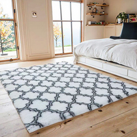 Tapis d'intérieur moelleux et luxueux, grand format, prix de gros