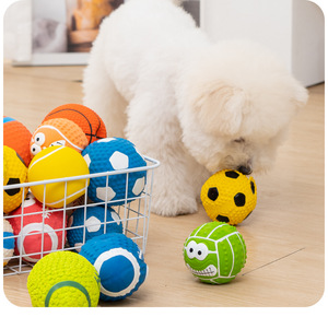 Giocattolo Interattivo per Cani in Lattice Ecologico con Suoni di Masticazione e Squeaker Oscillante al Gusto di Pollo - Product Image 5