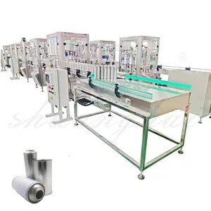 Hot Sale Fully Automatic Rotary Spray Aerosol Cans Filling Machine Aerosol Filling Production Line