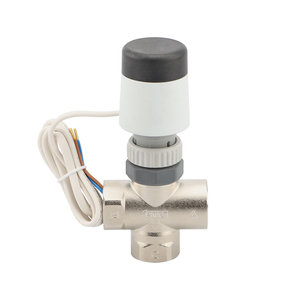 Termostato inteligente Válvula de calefacción de <span class=keywords><strong>suelo</strong></span> eléctrico AC24V/230V con NC/NO colector de agua <span class=keywords><strong>radiante</strong></span> Material de PC calefacción eléctrica - Product Image 5