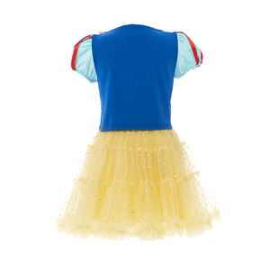 Costume <span class=keywords><strong>de</strong></span> princesse <span class=keywords><strong>Blanche</strong></span>-<span class=keywords><strong>Neige</strong></span> en coton pour filles, pour Noël, carnaval, fête costumée, jeu <span class=keywords><strong>de</strong></span> rôle, vêtements <span class=keywords><strong>de</strong></span> fête, en stock - Product Image 3
