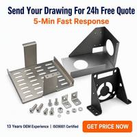 TZR Özel Yapım Çizimlerinize Göre Sac Metal Fabrikasyonu Hassas Lazer Kesim Bükme Montaj Braketi OEM Parçaları