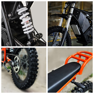 Moto électrique 8000W SLMD-2X à vendre, 72V 40Ah, système <span class=keywords><strong>de</strong></span> freinage avancé, moto tout-terrain électrique - Product Image 5