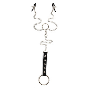 แหวนรัดอวัยวะเพศชายแบบคลิปหนีบ ของเล่นทางเพศสำหรับผู้ใหญ่ สายรัดอวัยวะเพศชาย แหวนรัดเพิ่มความอึด แหวนรัดอวัยวะเพศชายแบบ BDSM อุปกรณ์เสริมทางเพศ - Product Image 3