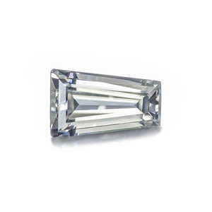 SICGEM Custom Made 1ct Moissan ite Diamond im Trapez schliff Hochwertige kleine lose Steine - Product Image 1