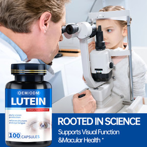 Luteina capsule zeaxantina naturale antiossidante Carotene selvatico coltivato in polvere per la salute degli occhi e visivo - Product Image 5