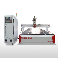 Router CNC de Aluminio de 9kW y 2000x6000mm con Refrigeración por Nebulización |   Centro de Mecanizado CNC Lineal de 8 Herramientas con ATC para Trabajos en Aluminio y Madera