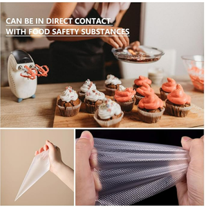 16 "tái sử dụng vải trắng Pastry đường ống túi cho bánh trang trí <span class=keywords><strong>Frosting</strong></span> & ice-hangable thiết kế - Product Image 4