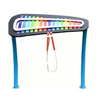 Municipal Campus Playground Music Facilities Rainbow Tubular Chime Anti-rust Stainless Steel Metallophone