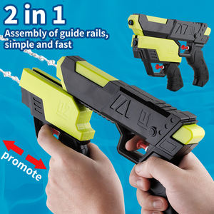 2024 наружная летняя стреляющая игра для детей 2 в 1 водяной пистолет - Product Image 3
