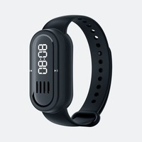 Bracelet ergonomique portable avec bruit blanc, 8 sons naturels, mini haut-parleur numérique, lecteur de musique pour le sommeil et la concentration, design portable