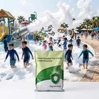 Poudre de mousse écologique pour machine à mousse, poudre colorée biodégradable pour fête de piscine, danse, machine à mousse