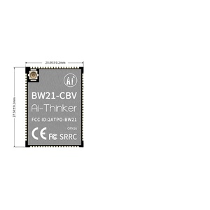 โมดูล BW21-CBV ชิปไวไฟแบบดูอัลแบนด์ BLE 5.1 โมดูลการสื่อสารไร้สายพร้อมระบบจดจำภาพด้วย AI ในตัว - Product Image 2