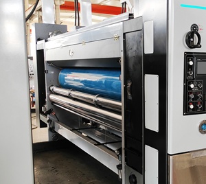 Máquina de Impresión Flexográfica y Troquelado Totalmente Automática, Nueva, para la Impresión y Fabricación de Cajas de Pizza de Alta Calidad - Product Image 6