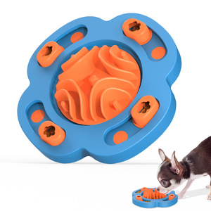 Cuenco de alimentación lenta para perros, alimentador de silicona para mascotas con diseño para ocultar comida para perros y gatos, modelo desmontable TZ 186 - Product Image 5