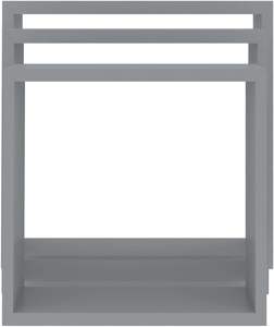 Décoration murale pour la maison suspendue 3 pcs <span class=keywords><strong>cube</strong></span> mural en bois gris étagères flottantes ensemble d'étagères - Product Image 4