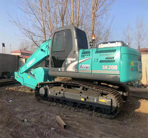 Kobelco เครื่องขุดดิน SK200รถตักดินระบบไฮดรอลิกตีนตะขาบขนาดใหญ่0.8เมตร114kw - Product Image 6