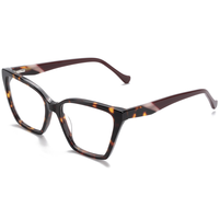 Monture de lunettes optiques Elan Optical YB8211 en forme de papillon œil-de-chat pour femme, monture complète en acétate, livraison rapide