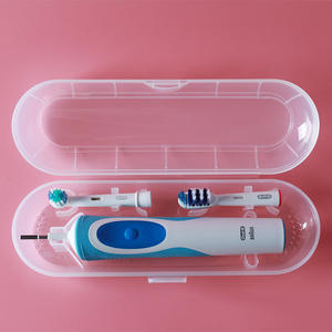 Étui de voyage pour brosse à dents électrique Ora, boîte de rangement pliable transparente pour adultes avec poils doux, chargement par induction - Product Image 2