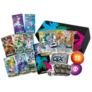 Pokemn Original Trading PTCG Card Chinese <span class=keywords><strong>Arceus</strong></span> & Dialga & Palkia GX Deck Construct Advanced Three Gods Gift Box Regalo para niños - Product Image 1