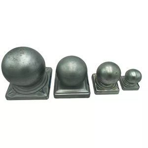 China Factory Low Price Steel <strong>Fence</strong> Iron Elements Ball Caps Post <strong>Cover</strong> <strong>for</strong> <strong>Fence</strong> - Product Image 1