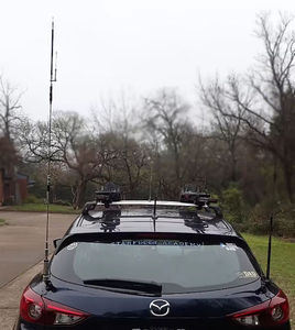 Antenne mobile multibande CR8900 50/29/144/430 MHz, antenne télescopique FM pour voiture, compatible avec les modèles KG-UV950P, KG-UV980P, KG-1000G, KG-1000M - Product Image 4