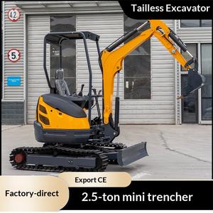 Excavadora de 2.5 T Exportada a Australia, Bomba de Pistones, Excavadora Hidráulica de Orugas para Ingeniería, EPA - Product Image 5