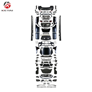 ชุดแต่งสไตล์ BRS วัสดุ PP ขายส่ง สำหรับ Mercedes Benz S Class <span class=keywords><strong>W221</strong></span> ปี 2006-2013 อัพเกรดเป็น S450 W223 ปี 2021-2025 - Product Image 2