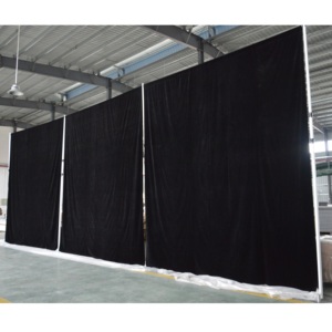 Instalación Rápida, Modular, de Aluminio, para Exteriores, para Bodas, Ajustable, con Tubos y Cortinas Plateadas, Garantía de 3 Años - Product Image 3