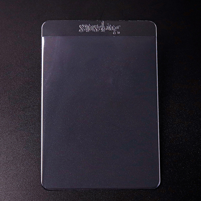 Sanseking PVC Semi-Rigid  Card Holders Trading Card Sleeves Grading Submission Sleeves for Sports Card Save or Grade