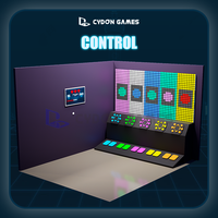 Activate Control Game, jeu personnalisable, taille de jeu réglable, Pac-Man, réaction rapide, divertissement sportif d'intérieur, magasin d'usine