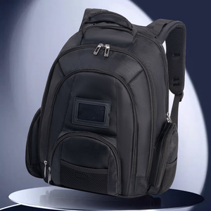 Black Laptop <b>Backpack</b> With Multiple Compartments <b>Large</b> <b>Capacity</b> For School Commuting Business Travel Unisex Spring 2026 - Product Image 1